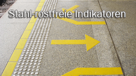 Stahl-rostfreie Indikatoren